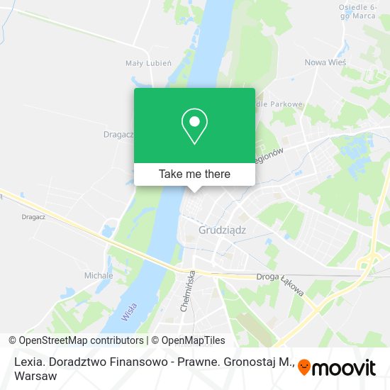 Lexia. Doradztwo Finansowo - Prawne. Gronostaj M. map