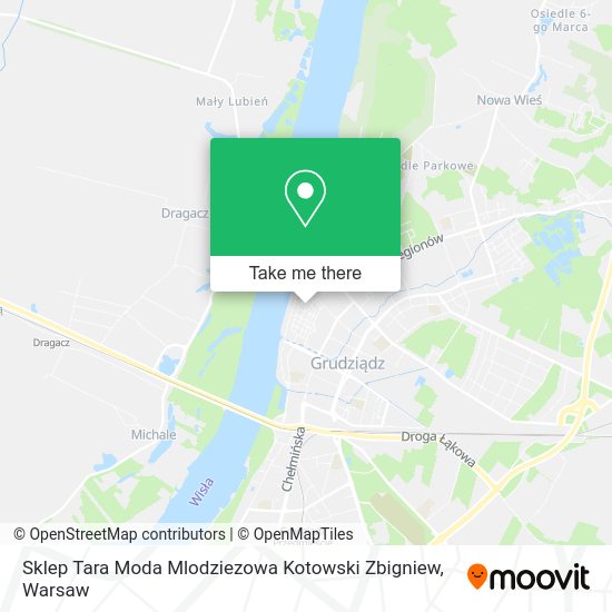 Sklep Tara Moda Mlodziezowa Kotowski Zbigniew map