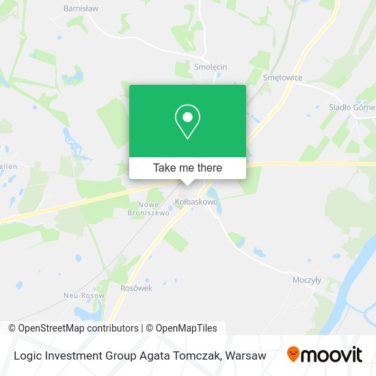 Logic Investment Group Agata Tomczak map