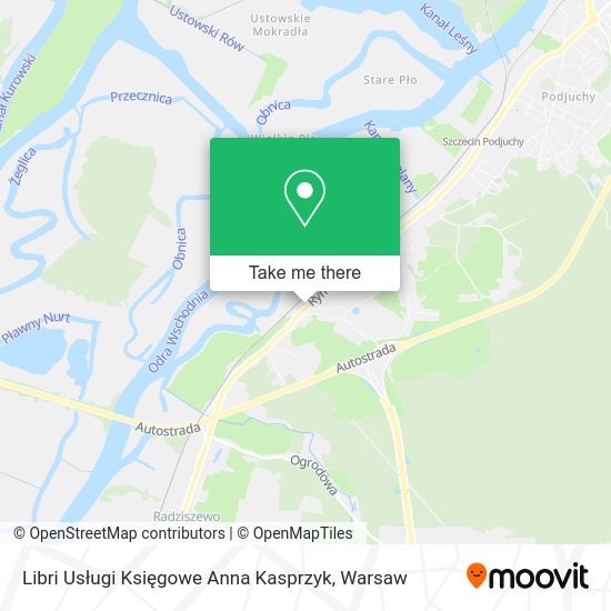 Libri Usługi Księgowe Anna Kasprzyk map