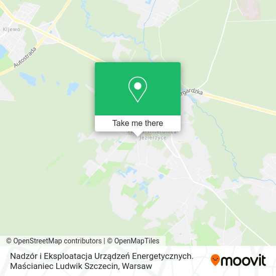 Nadzór i Eksploatacja Urządzeń Energetycznych. Maścianiec Ludwik Szczecin map