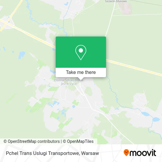 Карта Pchel Trans Uslugi Transportowe