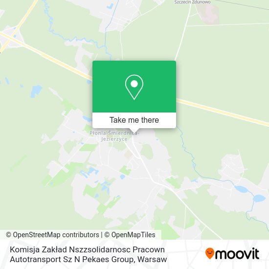 Komisja Zakład Nszzsolidarnosc Pracown Autotransport Sz N Pekaes Group map