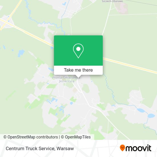 Centrum Truck Service map