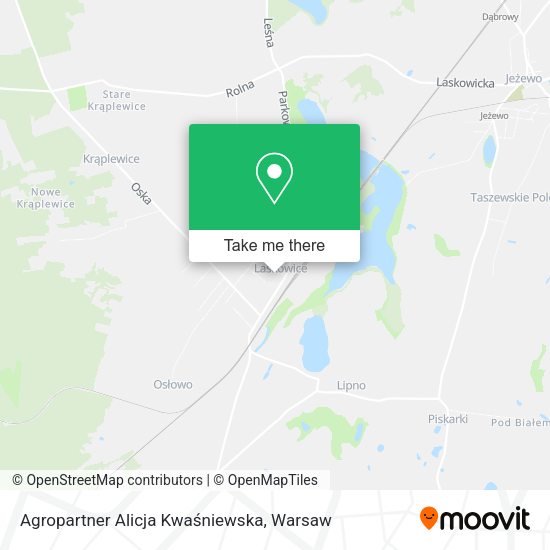 Agropartner Alicja Kwaśniewska map