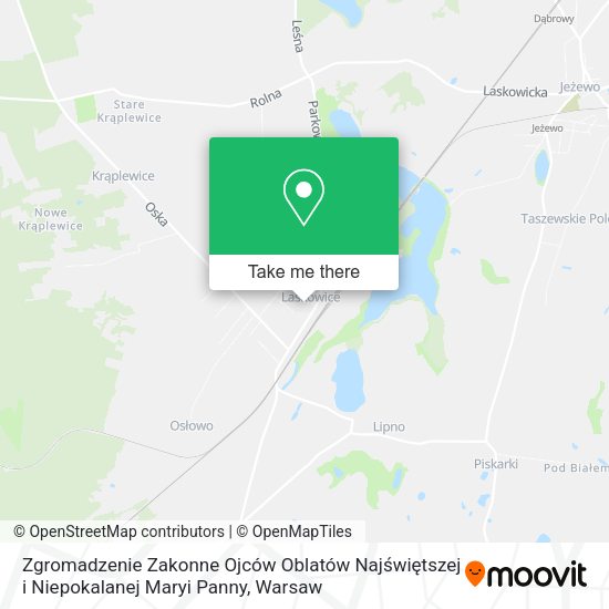 Zgromadzenie Zakonne Ojców Oblatów Najświętszej i Niepokalanej Maryi Panny map