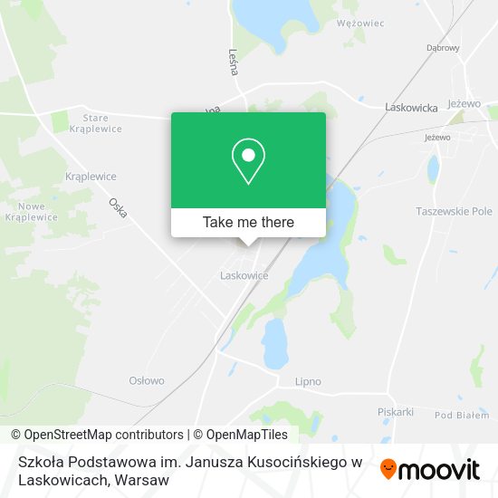 Szkoła Podstawowa im. Janusza Kusocińskiego w Laskowicach map