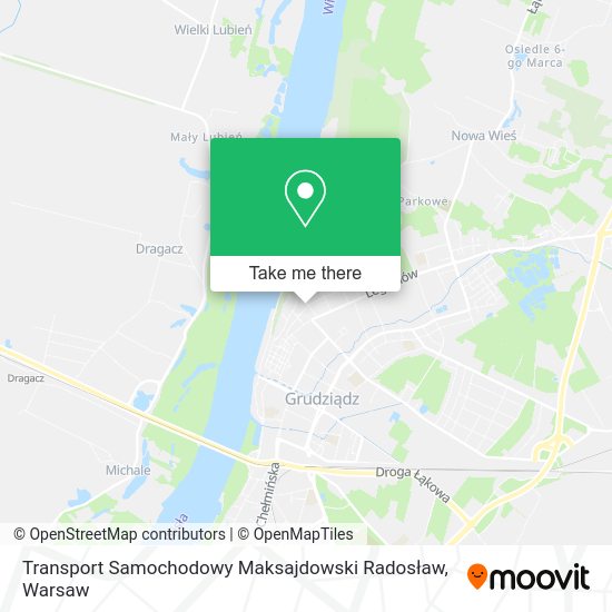 Transport Samochodowy Maksajdowski Radosław map