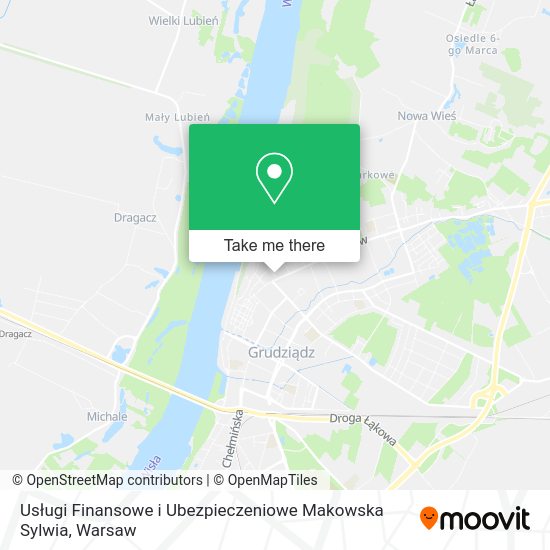 Usługi Finansowe i Ubezpieczeniowe Makowska Sylwia map