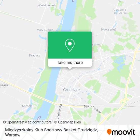 Międzyszkolny Klub Sportowy Basket Grudziądz map