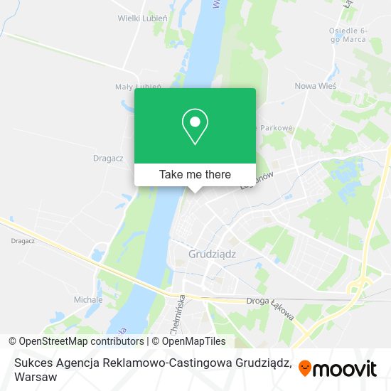 Sukces Agencja Reklamowo-Castingowa Grudziądz map