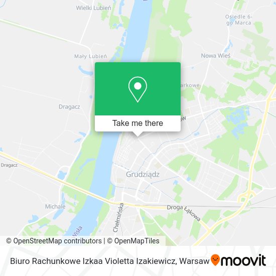 Biuro Rachunkowe Izkaa Violetta Izakiewicz map