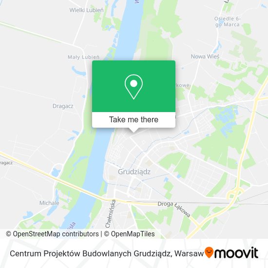 Centrum Projektów Budowlanych Grudziądz map