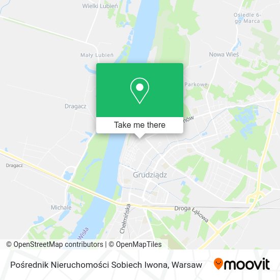 Pośrednik Nieruchomości Sobiech Iwona map