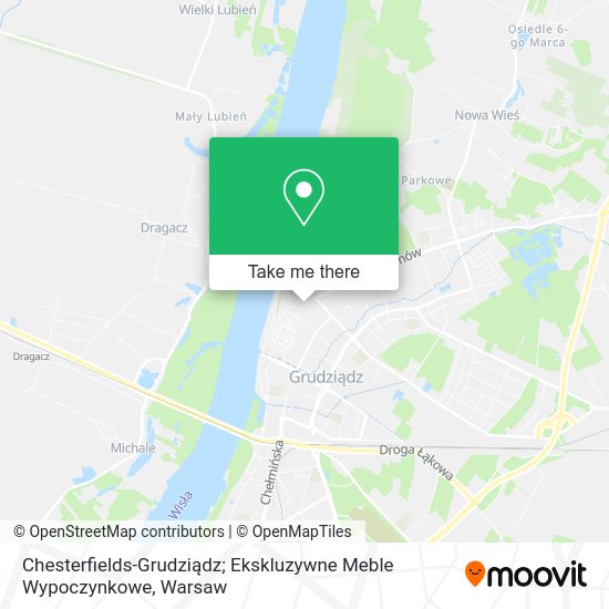 Chesterfields-Grudziądz; Ekskluzywne Meble Wypoczynkowe map