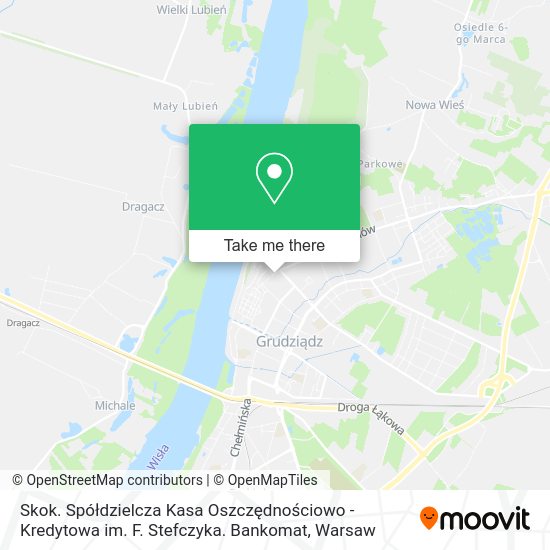 Skok. Spółdzielcza Kasa Oszczędnościowo - Kredytowa im. F. Stefczyka. Bankomat map