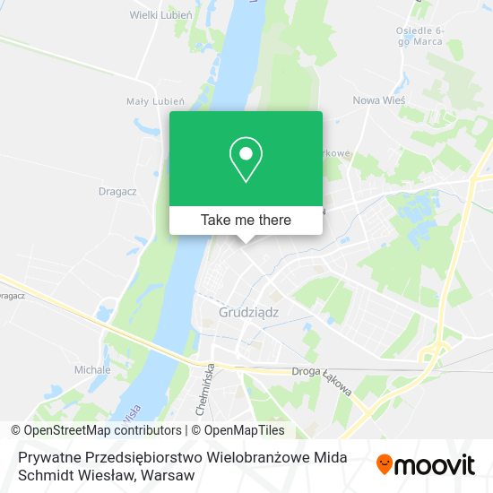 Prywatne Przedsiębiorstwo Wielobranżowe Mida Schmidt Wiesław map