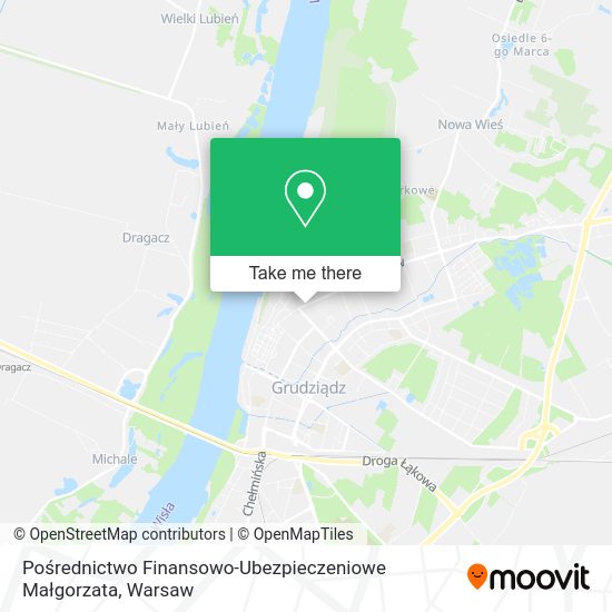 Pośrednictwo Finansowo-Ubezpieczeniowe Małgorzata map