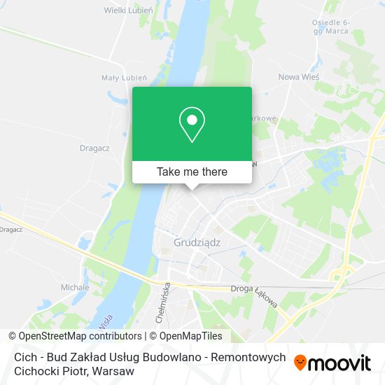 Cich - Bud Zakład Usług Budowlano - Remontowych Cichocki Piotr map