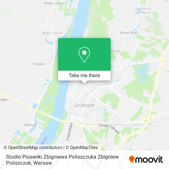 Карта Studio Piosenki Zbigniewa Poliszczuka Zbigniew Poliszczuk