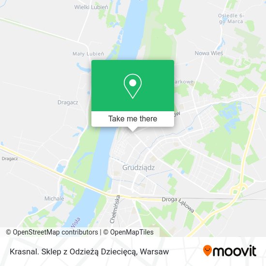 Krasnal. Sklep z Odzieżą Dziecięcą map