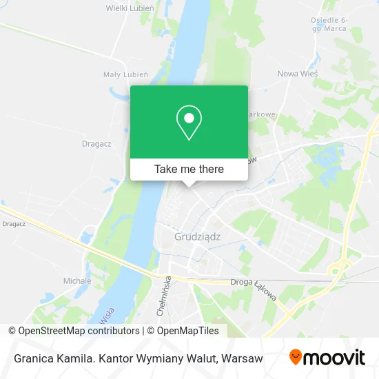 Карта Granica Kamila. Kantor Wymiany Walut