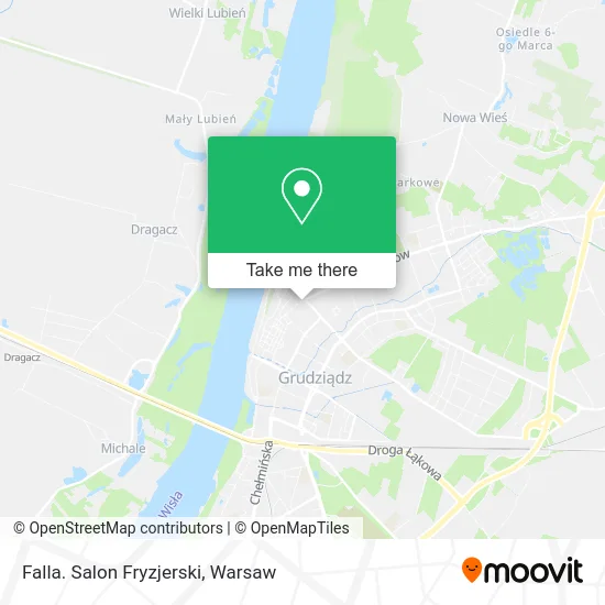 Карта Falla. Salon Fryzjerski