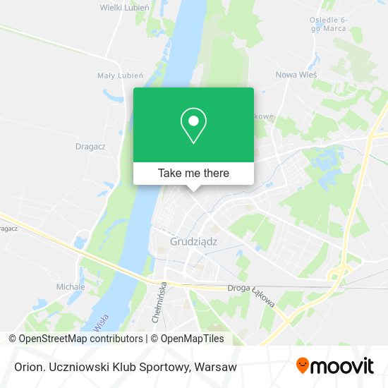 Orion. Uczniowski Klub Sportowy map