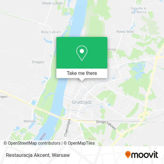 Карта Restauracja Akcent