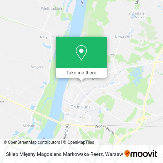 Sklep Mięsny Magdalena Markowska-Reetz map