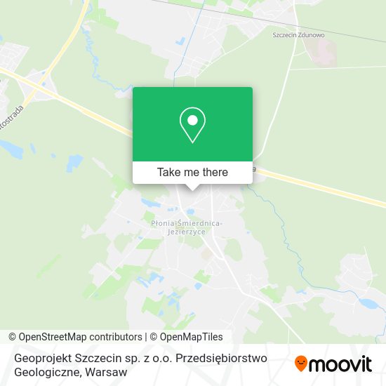 Geoprojekt Szczecin sp. z o.o. Przedsiębiorstwo Geologiczne map