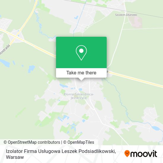 Izolator Firma Usługowa Leszek Podsiadlikowski map