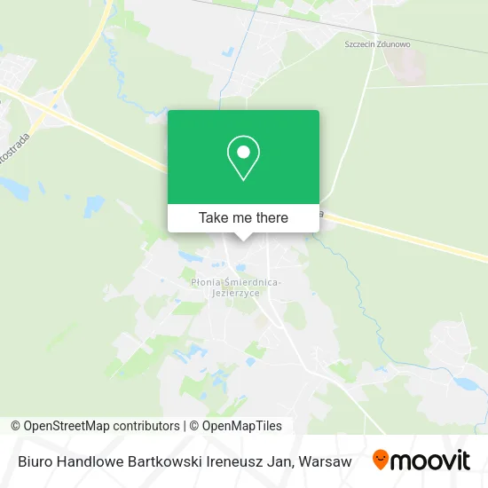 Карта Biuro Handlowe Bartkowski Ireneusz Jan