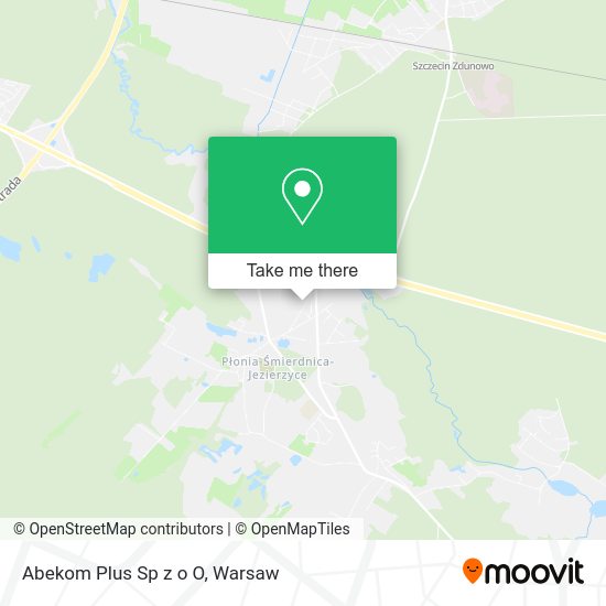 Abekom Plus Sp z o O map