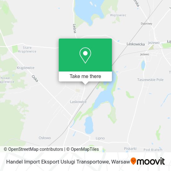 Handel Import Eksport Uslugi Transportowe map