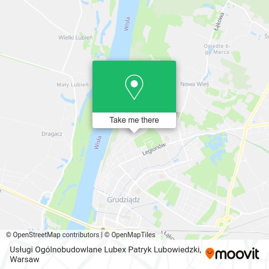 Usługi Ogólnobudowlane Lubex Patryk Lubowiedzki map