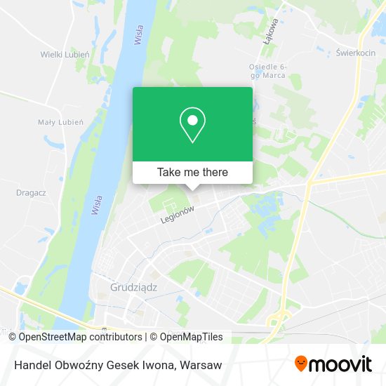 Handel Obwoźny Gesek Iwona map