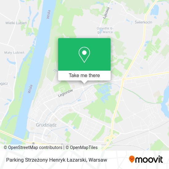 Карта Parking Strzeżony Henryk Łazarski