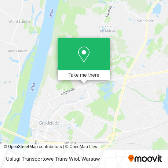Карта Uslugi Transportowe Trans Wiol