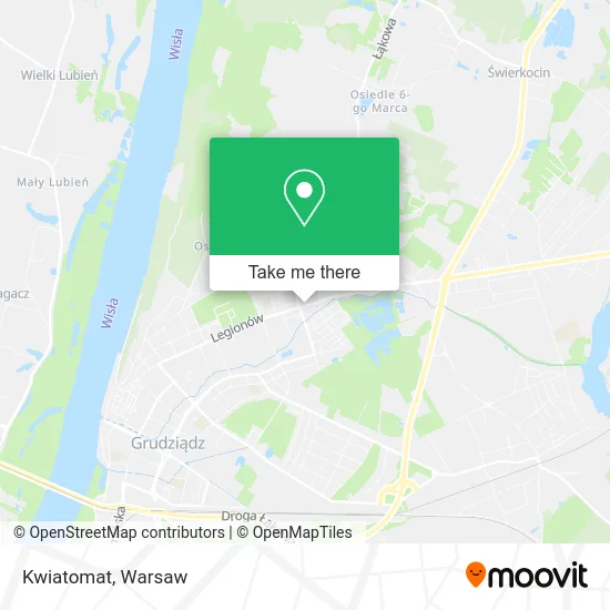 Карта Kwiatomat