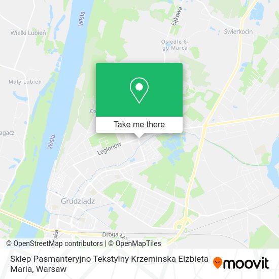 Sklep Pasmanteryjno Tekstylny Krzeminska Elzbieta Maria map