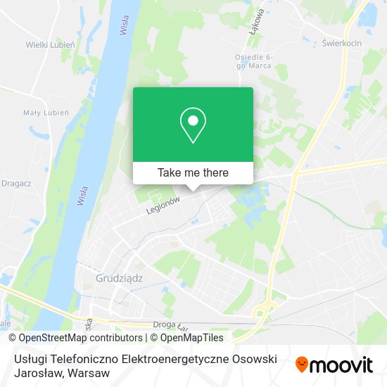 Usługi Telefoniczno Elektroenergetyczne Osowski Jarosław map