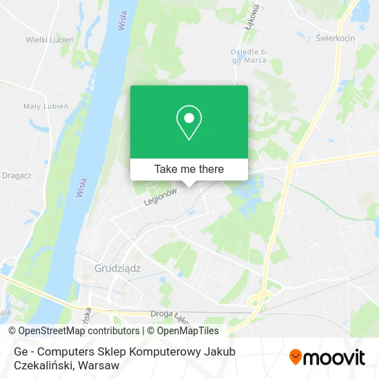 Карта Ge - Computers Sklep Komputerowy Jakub Czekaliński