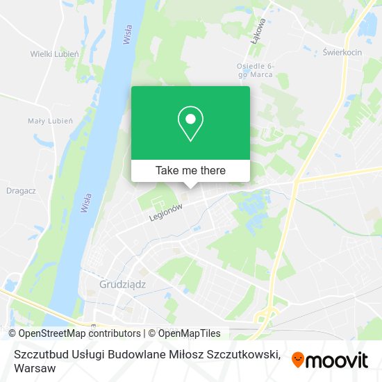 Szczutbud Usługi Budowlane Miłosz Szczutkowski map