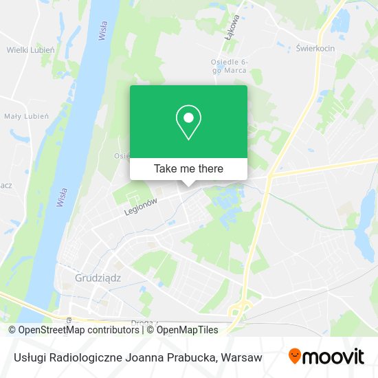 Usługi Radiologiczne Joanna Prabucka map