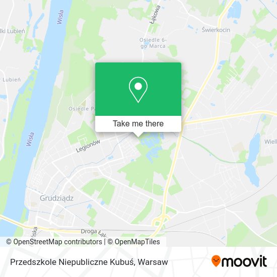 Przedszkole Niepubliczne Kubuś map