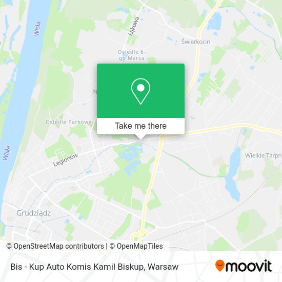 Bis - Kup Auto Komis Kamil Biskup map