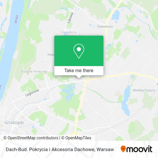 Dach-Bud. Pokrycia i Akcesoria Dachowe map