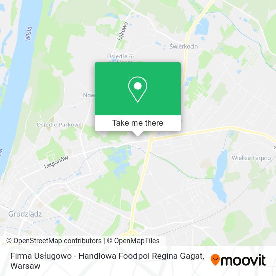 Firma Usługowo - Handlowa Foodpol Regina Gagat map