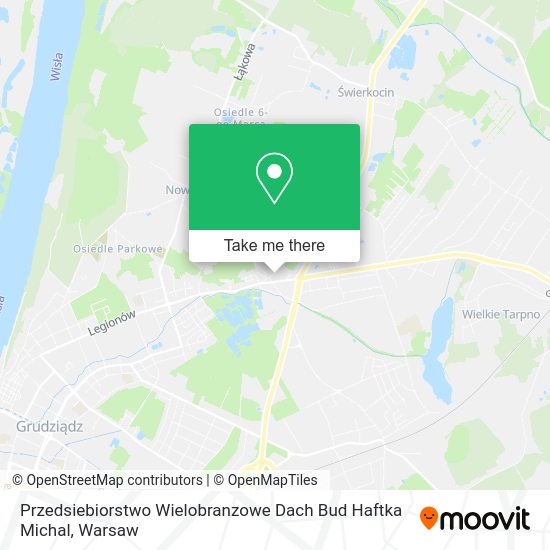 Przedsiebiorstwo Wielobranzowe Dach Bud Haftka Michal map